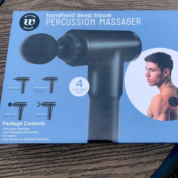 wayland square handheld deep tissue percussion massager - Picture 3 of 4